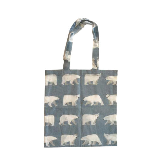 Polar Bear Cotton Shopping Bag