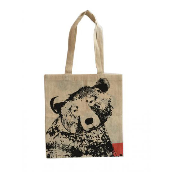 Grizzly Bear Cotton Shopping Bag
