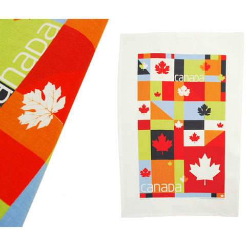 Flag Mosaic Tea Towel