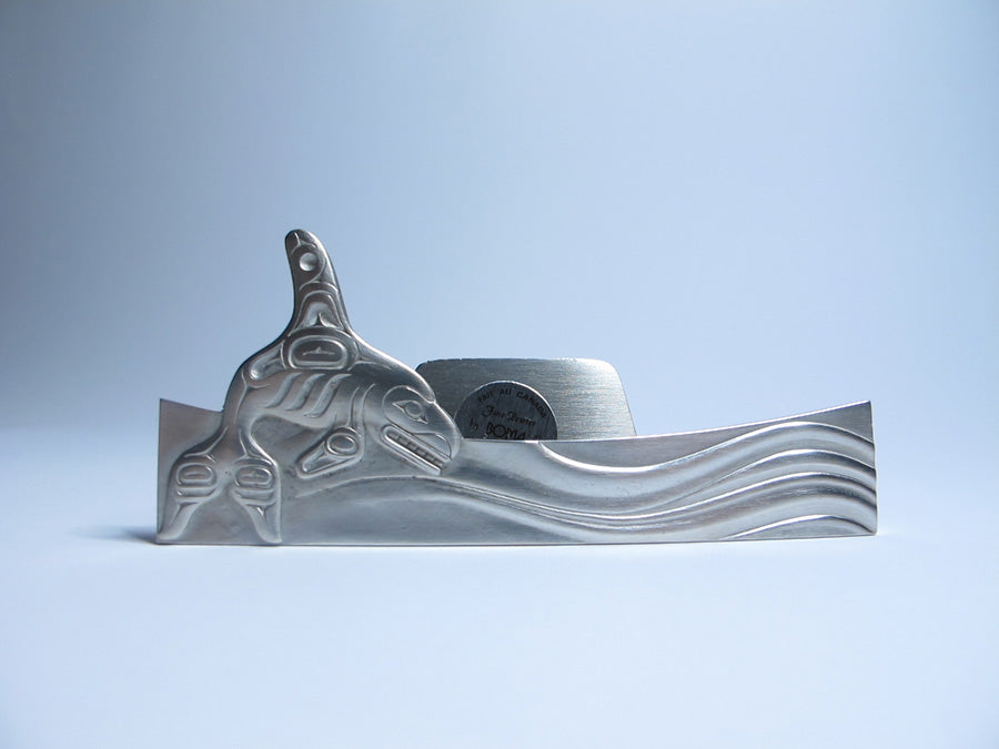 Business Card Holder: Killer Whale