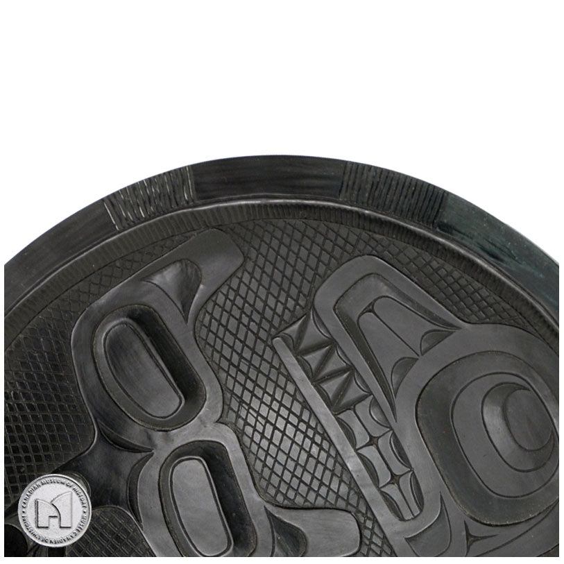 CMH Killer Whale Plate 9 inches Round