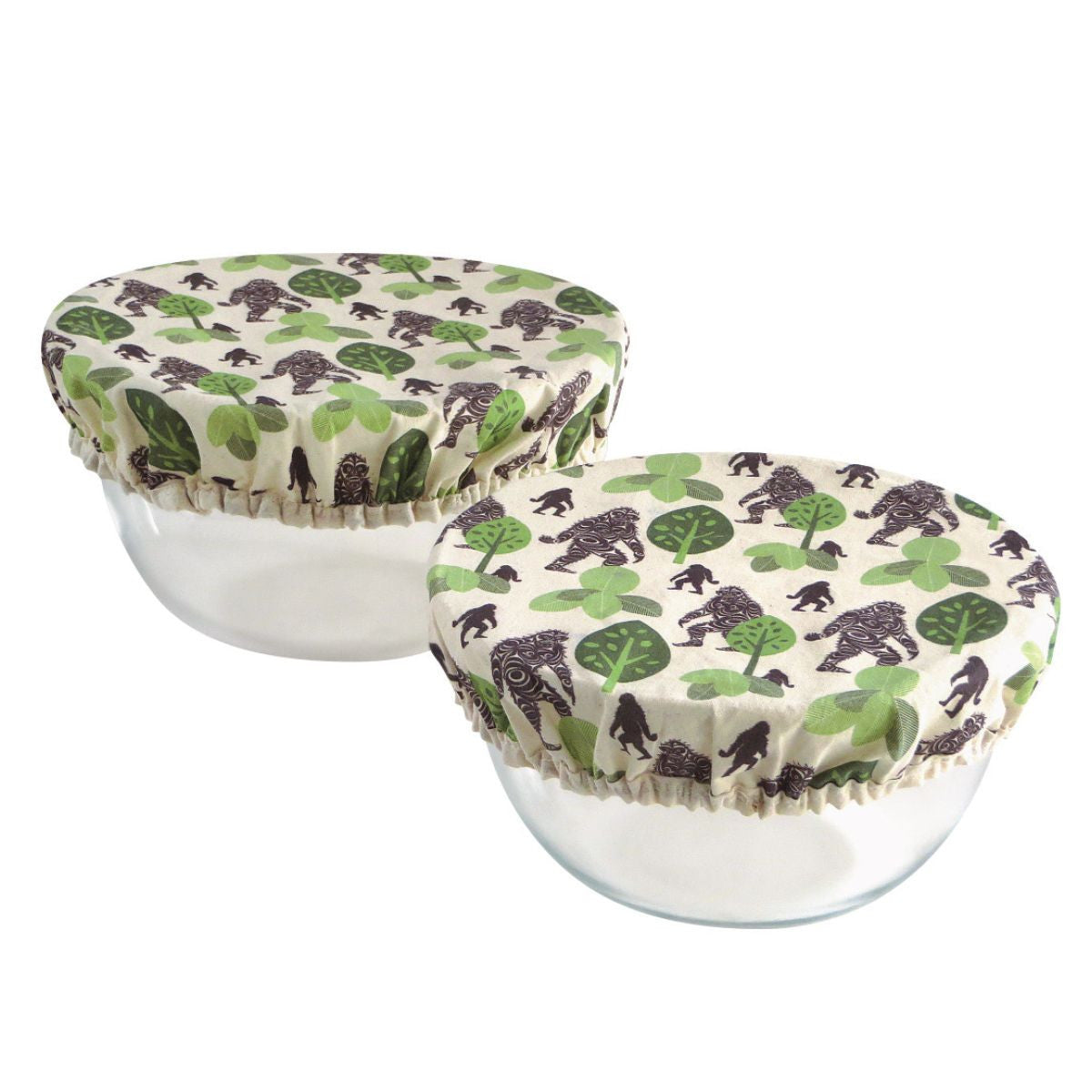 Reusable Bowl Covers - Sasquatch by Francis Horne, Sr. (Set of 2)