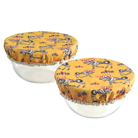 Reusable Bowl Covers - Moose (Set of 2)