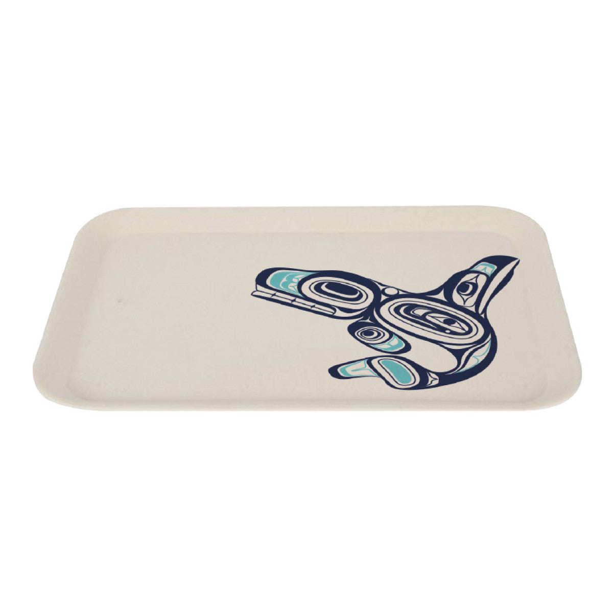 Whale Bamboo Serving Tray by Ernest Swanson (Clearance)