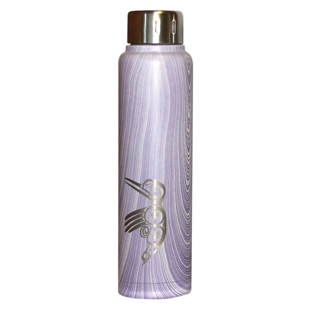 Insulated Stainless Steel Totem Bottle - Hummingbird by Ryan Cranmer