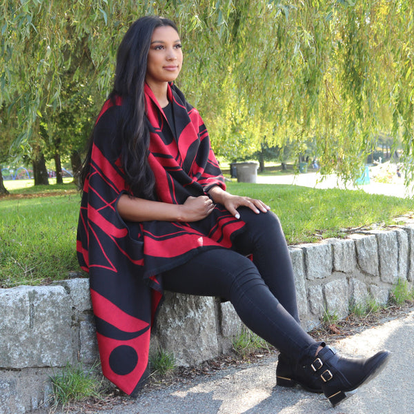 Reversible Fashion Cape - Tradition by Ryan Cranmer