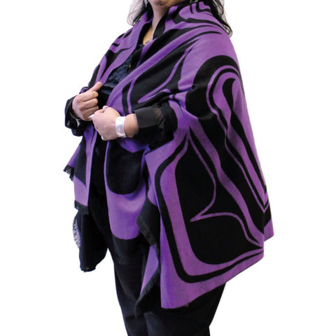 Reversible Fashion Cape - Eagle by Roger Smith