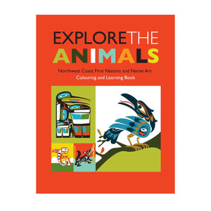 Colouring Book - Explore the Animals