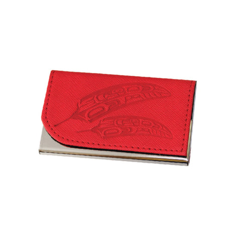 Card Holder - Gift of Honour by Francis Horne Sr. (red)