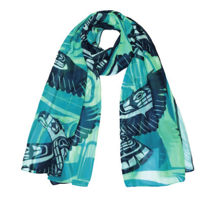 Chiffon Scarf - Eagle Spirit