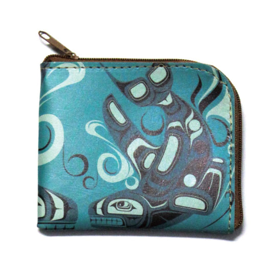 Orca Coin Purse by Paul Windsor