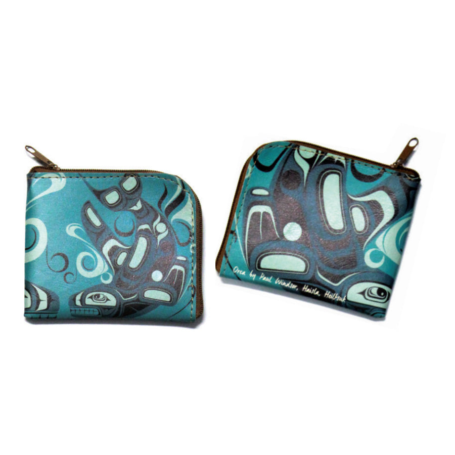 Orca Coin Purse by Paul Windsor