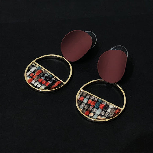 Weaving Drop Earrings