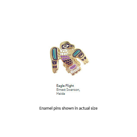 Enamel Pin - Eagle Flight
