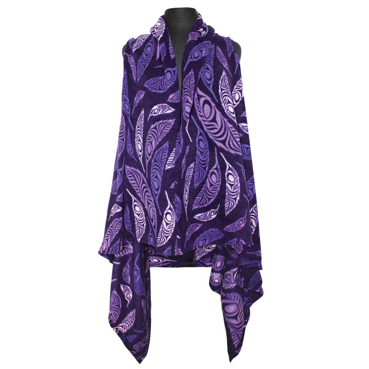 Multi-Use Fleece Cape - Feather by Simone Diamond