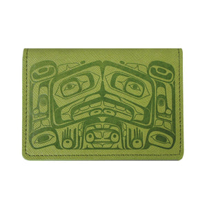 Allan Weir Raven Box Card Wallet (Green)