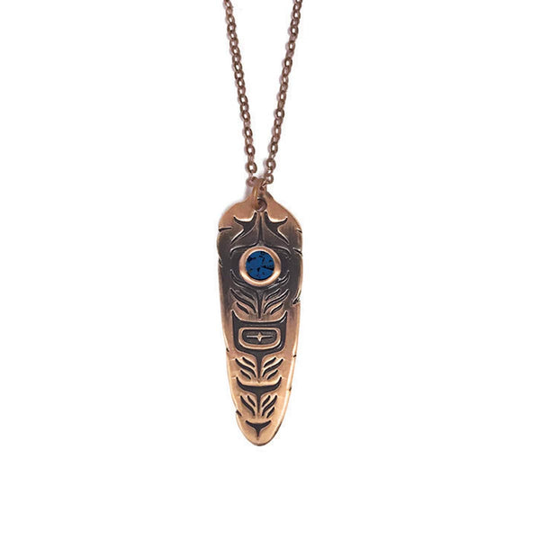 Sacred Feather Necklaces by Simone Diamond (6 colors)