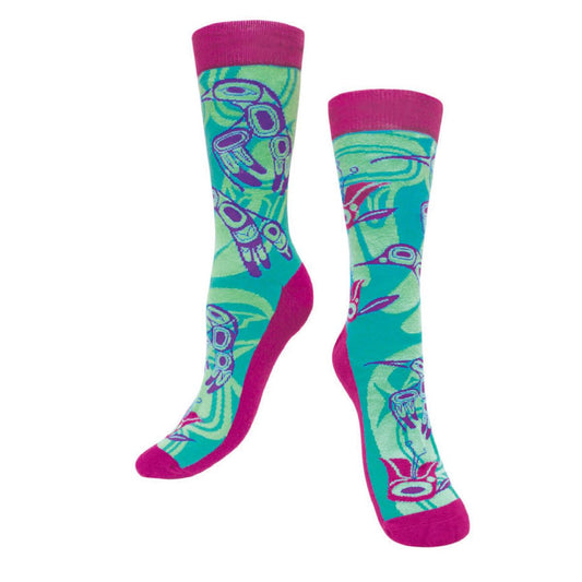 Hummingbirds Art Socks by Gordon White