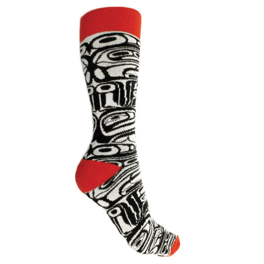 After the Storm Cotton Socks by Corey Bulpitt