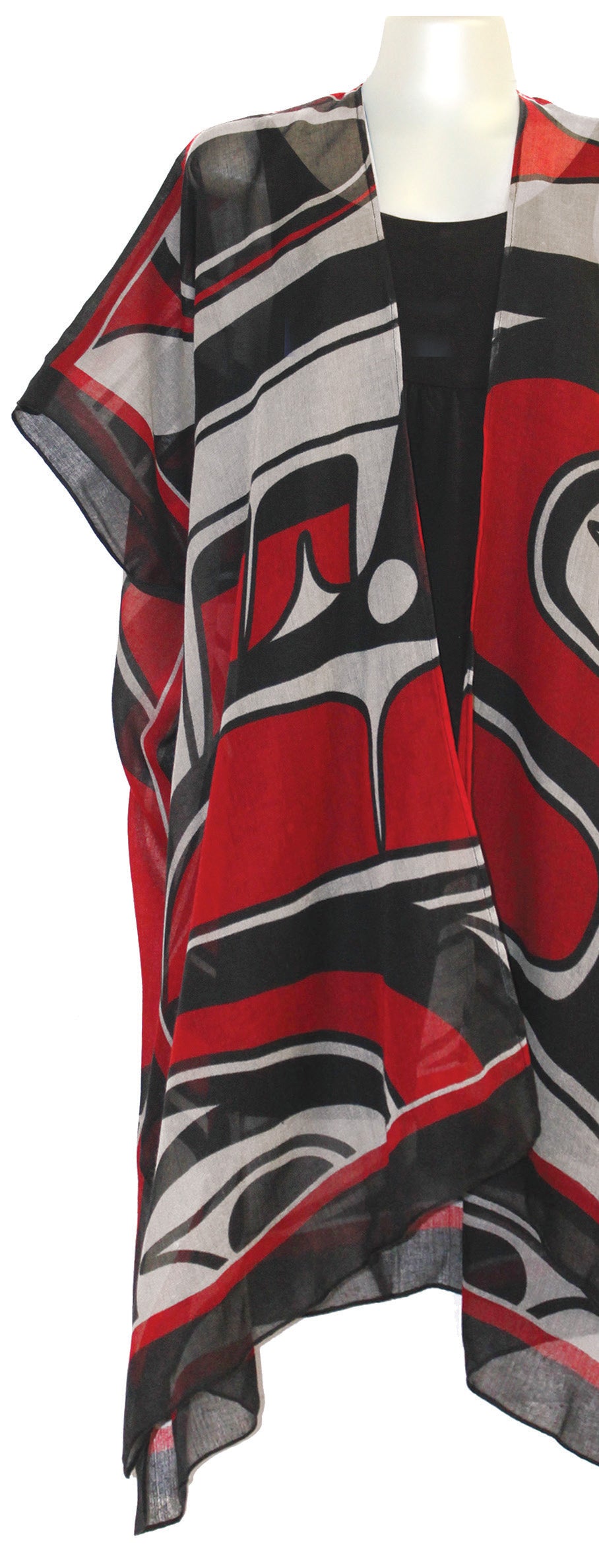 Cover-Up Kimono - Sgaan (Whale)