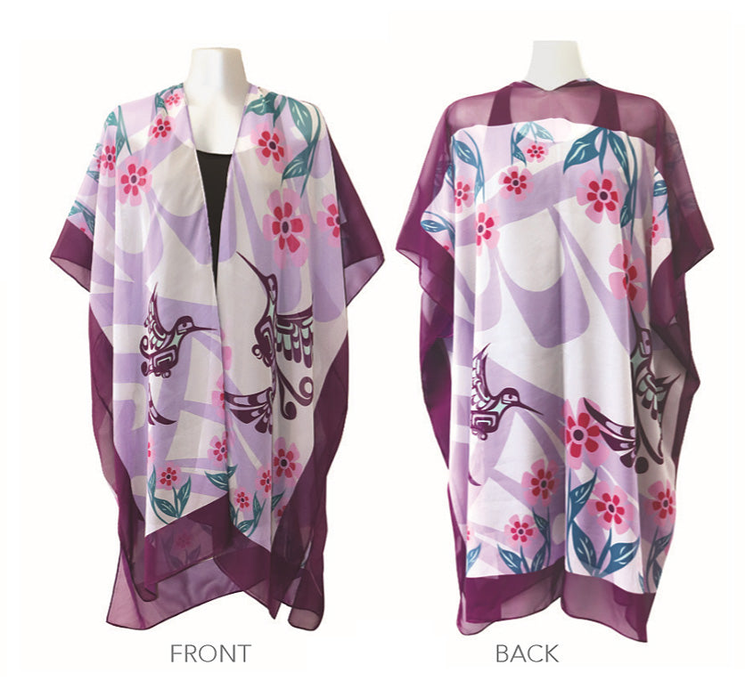 Cover-Up Kimono - Hummingbird