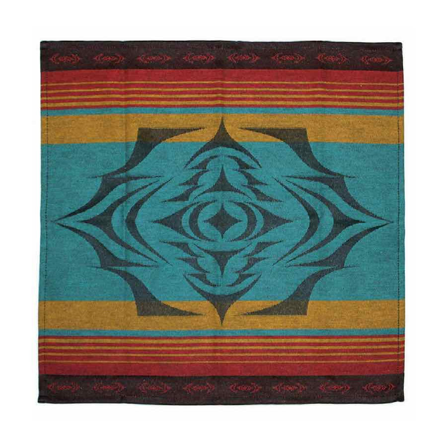 Indigenous Art 2-Piece Napkins Set - "Salish Sunset" by Simone Diamond