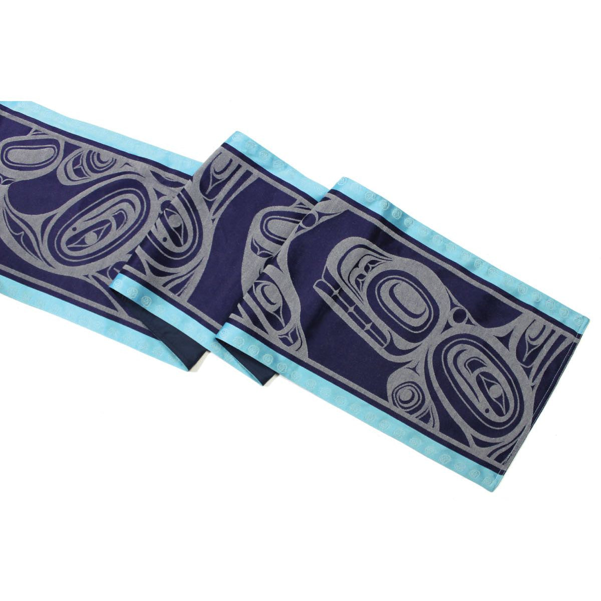 Table Runner with Indigenous Art Design "Whale"