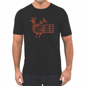"Anestial Spirits" Graphic Cotton T-Shirt by Robert Tenorio