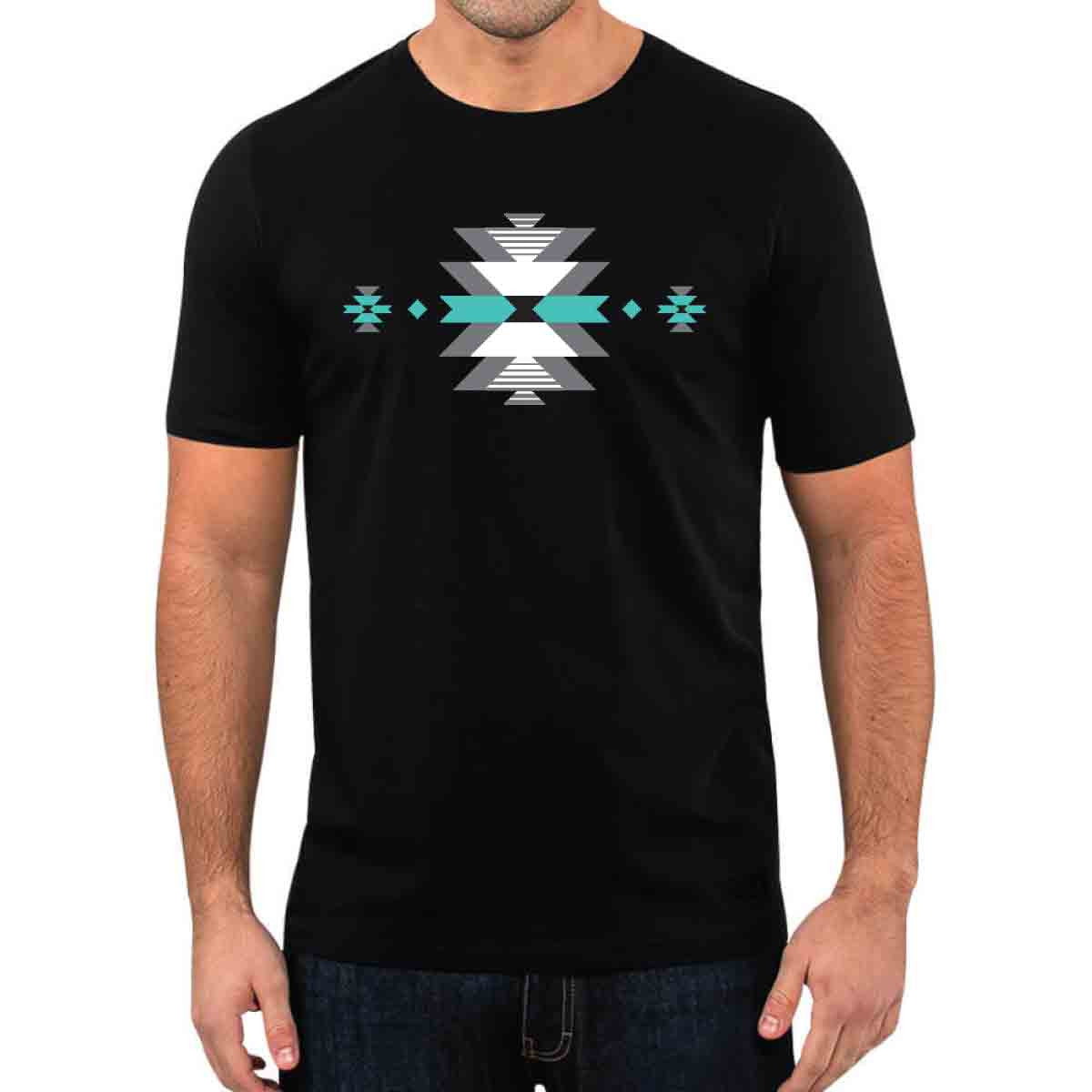 Salish Weaving "Visions of Our Ancestors" Cotton Graphic T-shirt