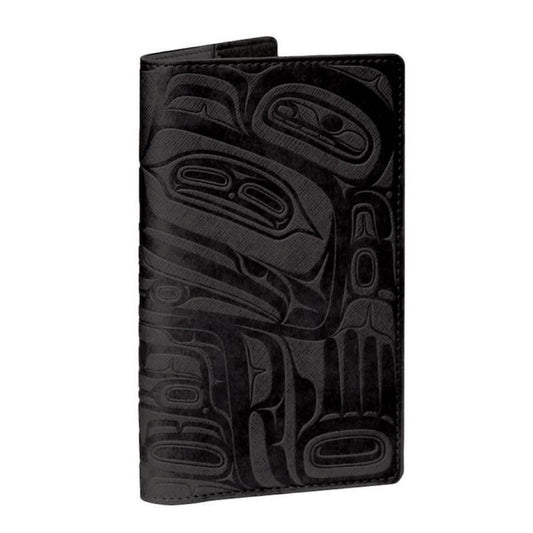 Bear box Travel Wallet by Ernest Swanson  (Black)