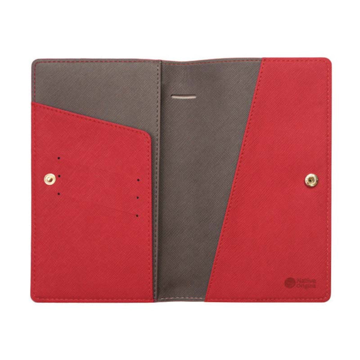 Bear box Travel Wallet by Ernest Swanson  (Red)