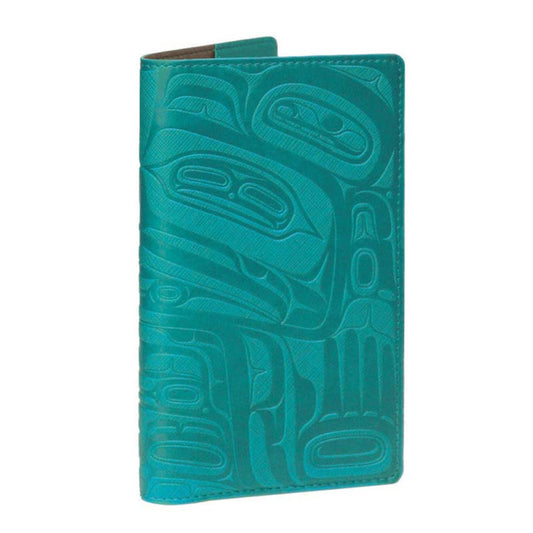 Bear box Travel Wallet by Ernest Swanson (Turquoise)