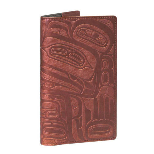 Bear Box Passport/Travel Wallet by Ernest Swanson (Brown)