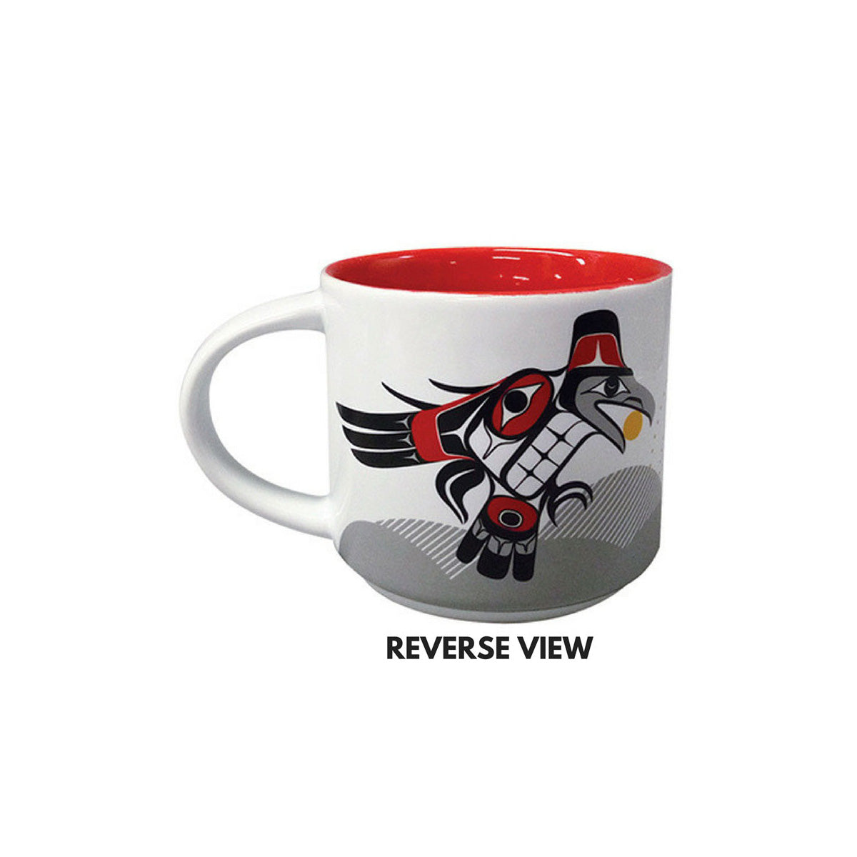 White Mug - Raven Brings Light