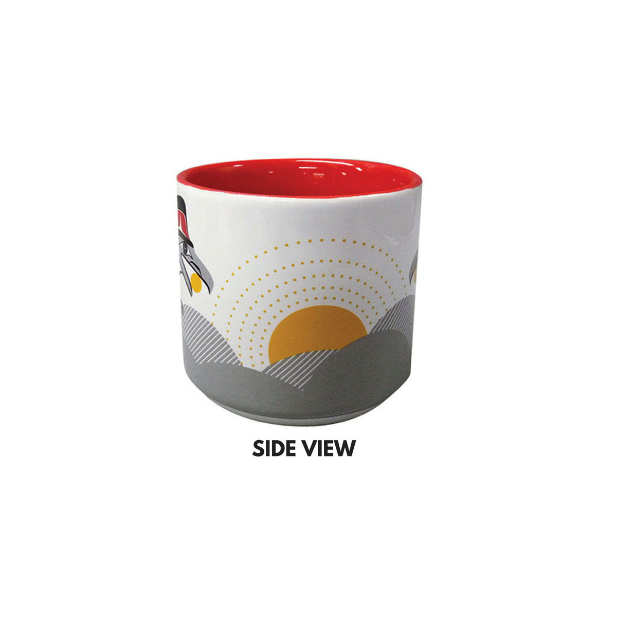 White Mug - Raven Brings Light