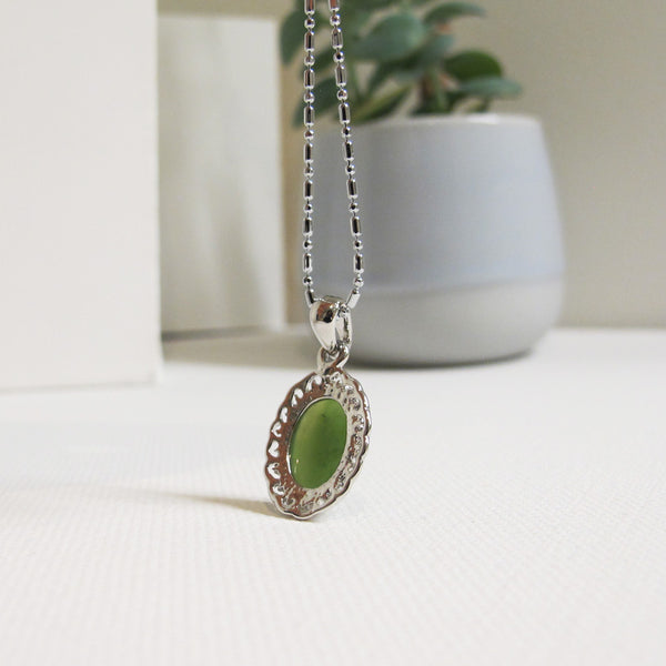 Jade Necklace - Olivia