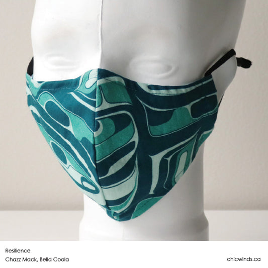 Cotton Face Masks - Resilience