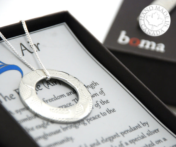 Equilibrium Pendant with Sterling Silver Chain