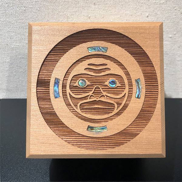Bentwood Box - "Moon Mask"